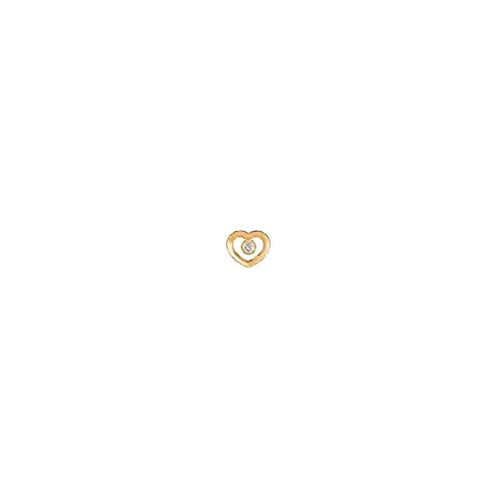 Sanico orecchini heart golden - orecchini,